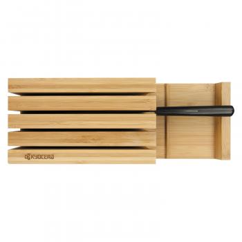 3in1 Bambus-Messerblock für bis zu 4 Messer