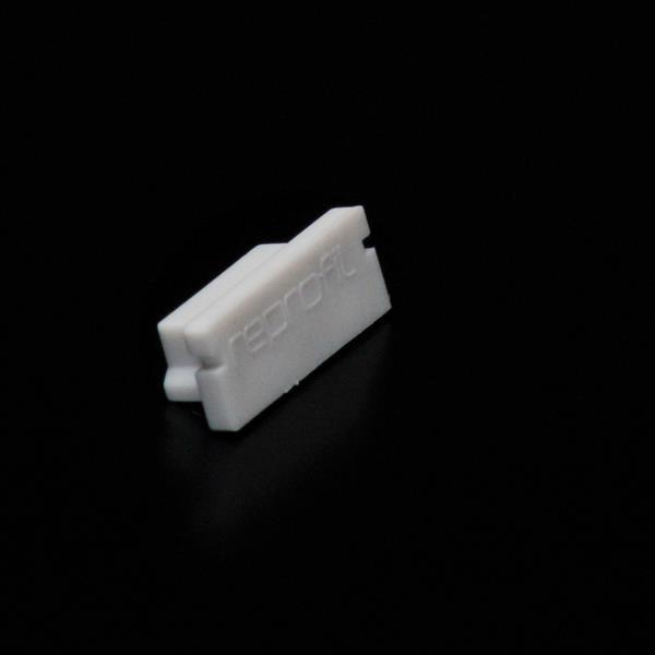 Zubehör, Endkappe P-AU-01-12 Set 2 Stk, Länge: 18 mm, Breite: 6 mm, Höhe: 7 mm
