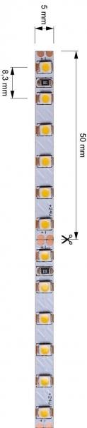 Deko-Light Flexibler LED Stripe, 3528-120-24V-3000K-5m