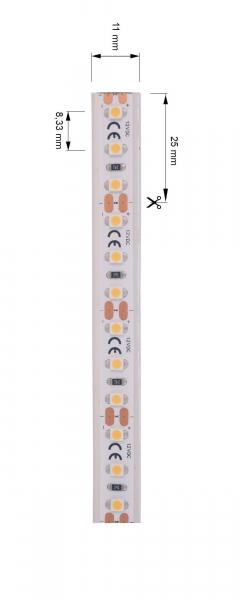 Deko-Light Flexibler LED Stripe, 3528-120-12V-2700K-5m-Silikon