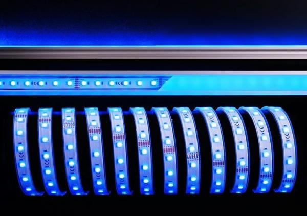 Deko-Light Flexibler LED Stripe, 5050-60-24V-RGB+3000K-5m-Silikon