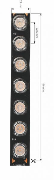Deko-Light Flexibler LED Stripe, D Lense Line IP67 3000K 10°
