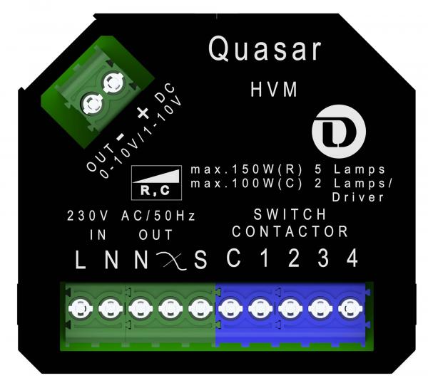 Deko-Light Controller, QUASAR HVM, spannungskonstant, 210-230V AC/50-60Hz, 210-230V AC/50-60Hz, 1,00