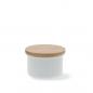 Preview: Vorratsdose mit hochwertigen Holzdeckel, Größe M, 380 ml