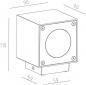 Preview: Wandaufbauleuchte, Cubodo A, 220-240V AC/50-60Hz, Leistung / Leistungsaufnahme: 5,00 W / 5,70 W