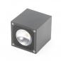 Preview: Wandaufbauleuchte, Cubodo II Double DG, 220-240V AC/50-60Hz, Leistung / Leistungsaufnahme: 15,00 W /