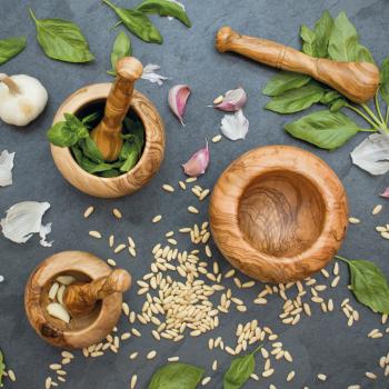 Preview: Mörser mit Stößel, Ø 14 cm