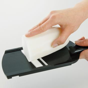 Preview: Keramik Julienne Hobel, schwarz