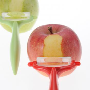 Preview: Sparschäler grün, Klinge: 4 cm