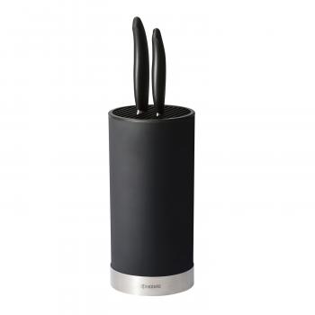 Preview: Runder Softtouch Messerblock, unbestückt