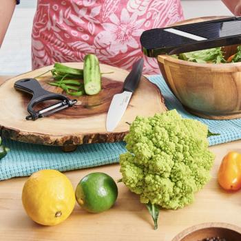 Preview: Sparschäler mit Softtouch-Griff, Klinge: 4 cm