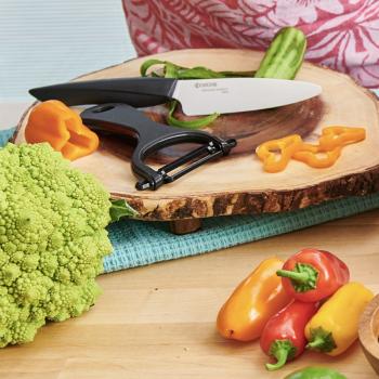 Preview: Sparschäler mit Softtouch-Griff, Klinge: 4 cm