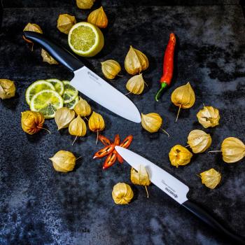 GEN Keramik-Obst- und Gemüsemesser, Klinge: 11 cm