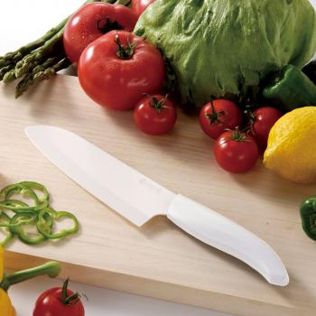 Preview: GEN WHITE Keramik-Schneidmesser, Klinge: 13 cm