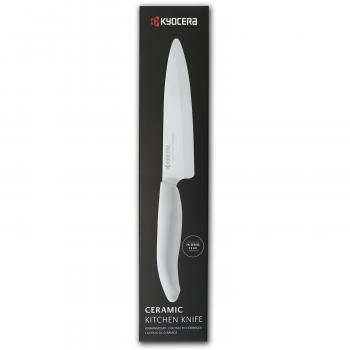 Preview: GEN WHITE Keramik-Schneidmesser, Klinge: 13 cm