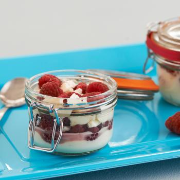 Preview: Rundes Bügelverschluss Glas, 125 ml