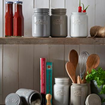 Preview: Keramikglas mondscheingrau, 0.6 Liter