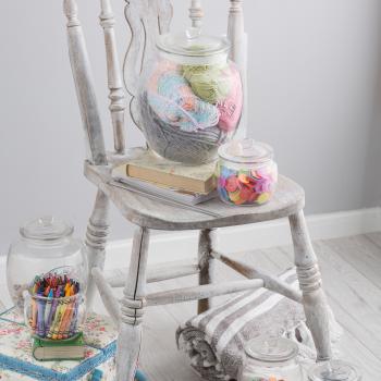 Preview: Universal-Vorratsglas mit luftdichtem Deckel 0.85 Liter