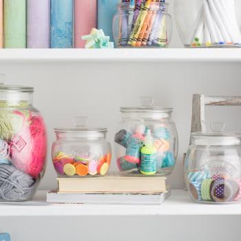 Preview: Universal-Vorratsglas mit luftdichtem Deckel 0.85 Liter