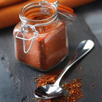 Preview: 6 Gewürzgläser im Holzkasten, Länge 33 cm