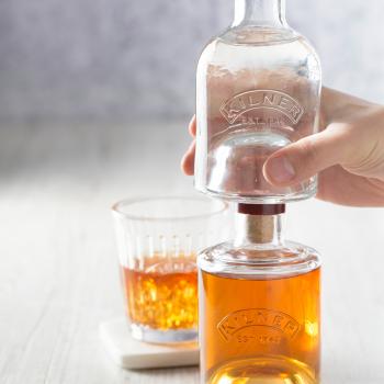 Preview: Stapelbares 2er Flaschenset mit je 350 ml