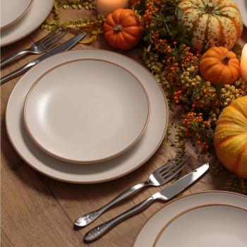 Preview: CLASSIC COLLECTION Speiseteller, creme, Ø 26,5 cm