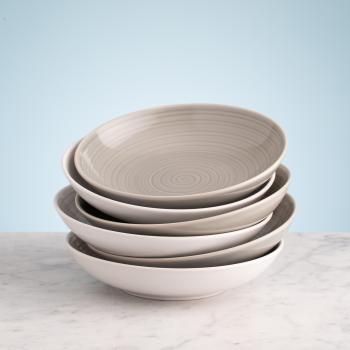 Preview: William Mason | Pastateller, weiß 800 ml, Ø 22 cm