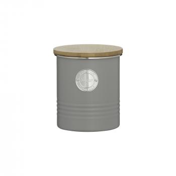 Living - Vorratsbehälter Zucker, pastellgrau, 1 Liter