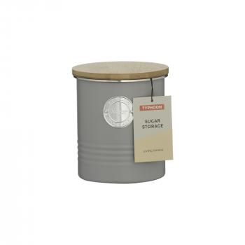 Preview: Living - Vorratsbehälter Zucker, pastellgrau, 1 Liter