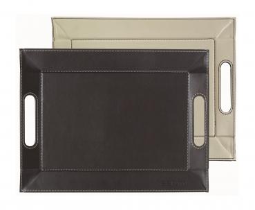 Preview: DUO - Wendetablett, Schokobraun/Cremefarben, klein