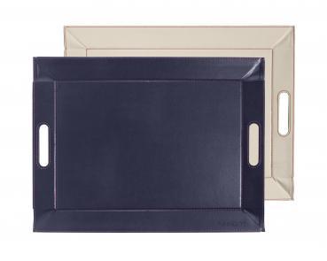 Preview: DUO - Wendetablett, Marine/Elfenbein, groß