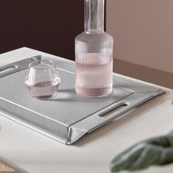 Preview: DUO - Wendetablett, grau/weiß, groß