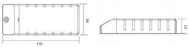 Deko-Light Netzgerät, BASIC, CC, CC35018/18W, stromkonstant, 220-240V AC/50-60Hz, 2-52V DC, 350 mA,