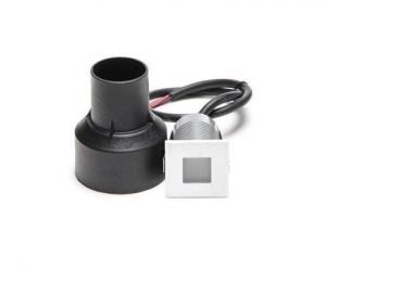 Preview: Bodeneinbauleuchte, Basic Square I WW, spannungskonstant, symmetrisch, 24V DC, Leistung / Leistungsa