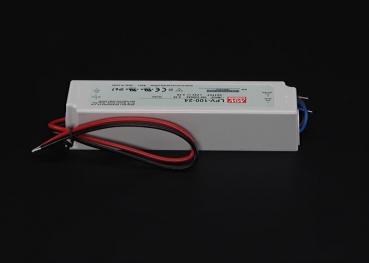 Preview: Meanwell Netzgerät, CV, LPV-100-24, spannungskonstant, 110-240V AC/50-60Hz, 24V DC, 0-4200 mA, 100,0
