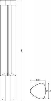 Stehleuchte, Trila, 220-240V AC/50-60Hz, Leistung / Leistungsaufnahme: 6,00 W / 6,60 W