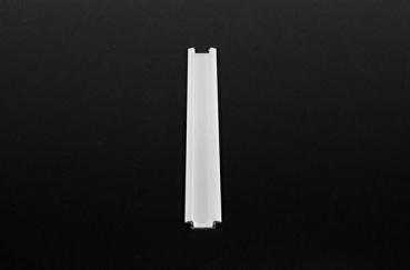 T-Profil flach ET-01-12 für 12 - 13,3 mm LED Stripes, Weiß-matt, 1000 mm