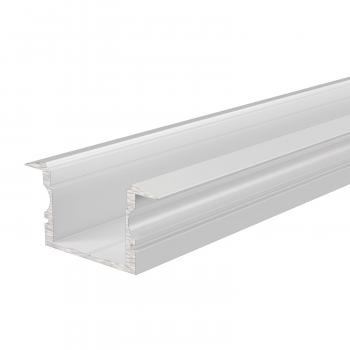 T-Profil hoch ET-02-15 für 15 - 16,3 mm LED Stripes, Weiß-matt, 2000 mm