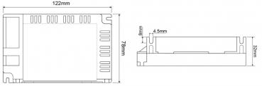 Deko-Light Netzgerät, BASIC, DIM, CV, EUP40D-1W12V-0, spannungskonstant, dimmbar: DALI-Bus nach IEC