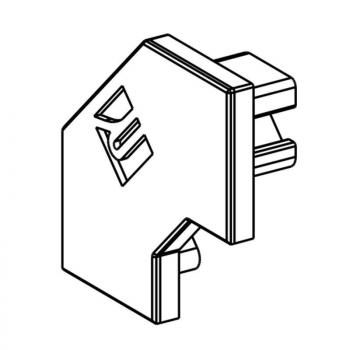 Zubehör, Endkappe P-EV-02-08 Set 2 Stk