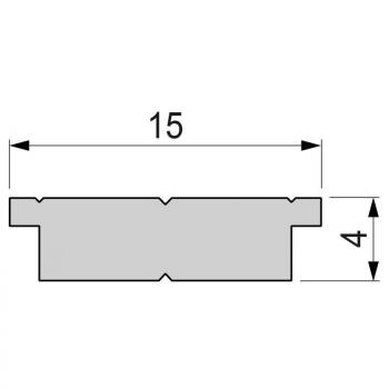 Trägerprofil, LED-Träger T-01-10