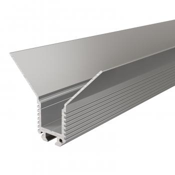 Trockenbau-Profil, Ecke innen EV-03-10 für 12mm LED Stripes, Silber-matt, eloxiert, 2500 mm