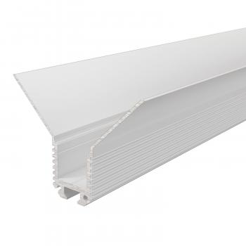 Trockenbau-Profil, Ecke innen EV-03-10 für 12mm LED Stripes, Weiß-matt, 2500 mm