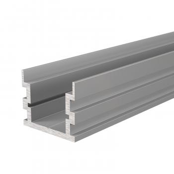 IP-Profil, U-hoch AU-05-15 für 15 - 16,3 mm LED Stripes, Silber-matt, naturbelassen, 1000 mm