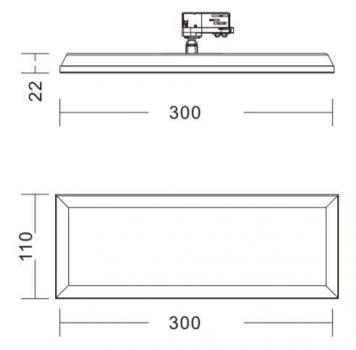 Panel Track Light