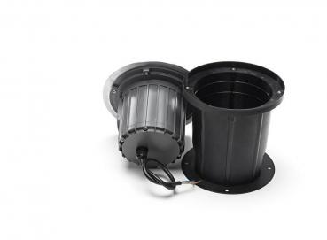 Bodeneinbauleuchte, Soft Flex 18, spannungskonstant, symmetrisch, 220-240V AC/50-60Hz, Leistung / Le