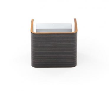 Preview: Abdeckung Crateris I Holz Grau Braun