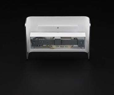 Preview: Abdeckung Crateris II+III Aluminium poliert groß