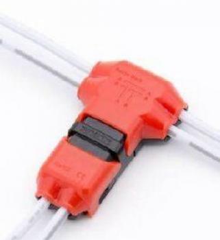 Preview: Kabelverbinder 2-polig mit T-Verbinder