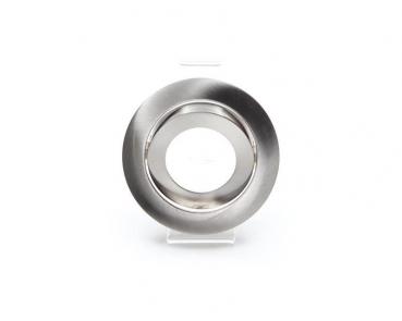 Preview: Rahmen für Lesath rund, brushed